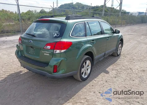2014 Subaru Outback 3.6R Limited из США, поврежденный, VIN 4S4BRDNC6E2233249